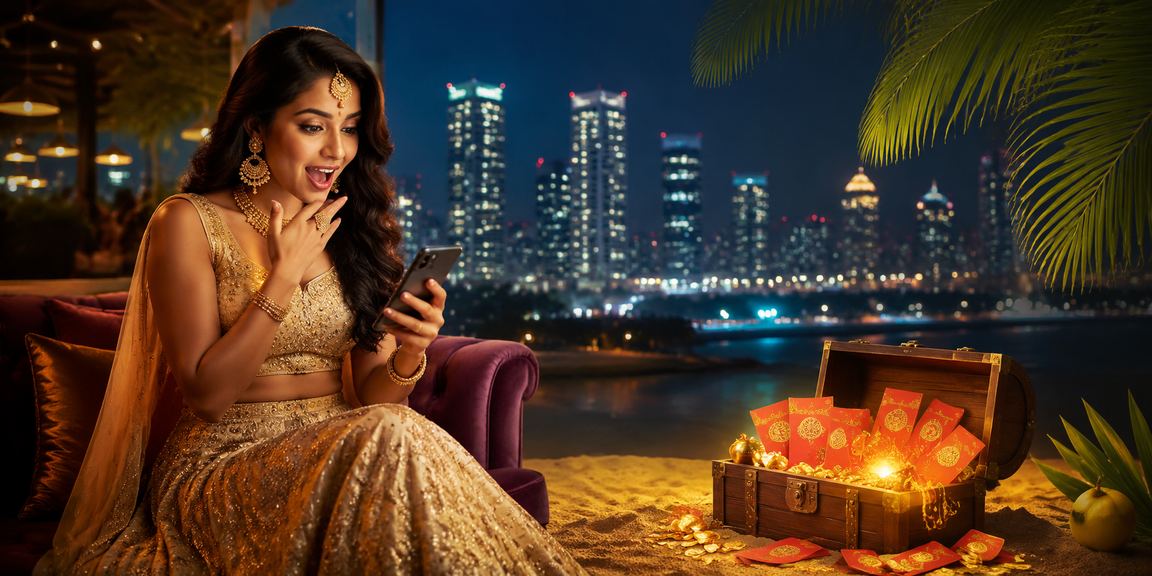 Pune city night with red envelope bonuses symbolizing Aviator game excitement